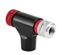 Inflador de neumáticos de bicicleta de CO2, bomba compacta para bicicleta, herramienta de aire portátil con válvula de control de cartucho, bombas de inflado rápido para paseos de montaña, viajes por