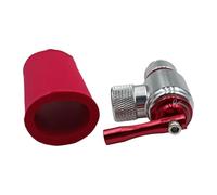 Inflador de neumáticos de CO2 con cabezal de boquilla adaptador para neumáticos de bicicleta, accesorio de cilindro de gas portátil compatible con cartuchos de CO2 de 12 g, 16 g, 20 g, 25 g