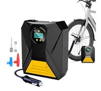 Inflador de neumáticos - Inflador de neumáticos inalámbrico compresor de aire portátil - Medidor de pantalla digital inalámbrico eléctrico 12 V para rueda, bicicleta, automóvil, balones, coche, camión
