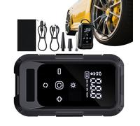 Inflador De Neumáticos | Inflador Portátil Sin Cable,Bomba Eléctrica Recargable con Pantalla Digital para Camping Conducción De Larga Distancia Mantenimiento De Motocicletas Garaje Vehículo