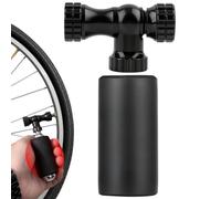 Inflador de Neumáticos para Bici herramienta de inflado rápido resistente | Cabezal de Bomba Mini para Bici Montaña en Trayectos Diarios Viajes Largos y Preparación Carreras