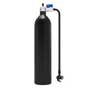 Inflador De Neumáticos para Bicicleta | Botella Compresora De Neumáticos - Bomba de Inflado con Depósito, Compresor Portátil 200PSI para Bicicletas de Montaña y Carretera