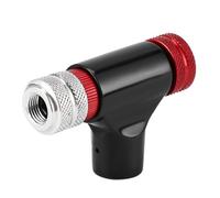 Inflador De Neumáticos para Bicicletas - Bomba Aire Negro 4.8x3.2cm, Bomba Aleación Aluminio, Cartucho Liberación Rápida, Bicicleta Carretera | Ciclismo Montaña, Desplazamiento, Gira, Adultos