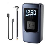 Inflador de neumáticos portátil, compresor de aire, bomba, manómetro digital LCD, 150 PSI, inalámbrico, para motocicleta y coche.