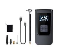 Inflador de neumáticos portátil compresor de aire para coche, 6000 mAh, eléctrico, inalámbrico, 150 PSI, aire portátil para neumáticos de coche