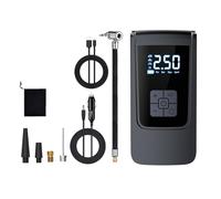 Inflador de neumáticos portátil compresor de aire para coche, compresor eléctrico de 6000 mAh, inalámbrico, 150 PSI, aire inalámbrico para neumáticos de coche