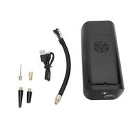 Inflador de neumáticos portátil con Linterna de 400lm, inflado rápido de 150PSI, compresor de Aire con Pantalla Digital LCD de 4000mAh para Bicicleta y Coche
