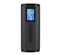 Inflador de neumáticos portátil de 150 psi, compresor de aire para bicicleta, bomba con manómetro digital y luz LED, minibomba recargable.