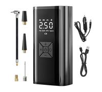 Inflador de neumáticos portátil inteligente - Compresor de aire inalámbrico con pantalla digital, bomba compacta recargable de 120 W para coches, bicicletas, motocicletas, camiones, autocaravanas