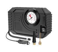 Inflador de neumáticos portátil - Motor eléctrico portátil, manómetro rápido, componente de avería de emergencia | Colchón inflable para conductor, exterior, automóvil, viajes por carretera