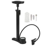 Inflador de pie para Bicicleta de Carretera, inflador portátil de Alta presión con manómetro hasta 160 PSI, Boquilla Universal para Motocicleta, Bicicleta, automóvil y Baloncesto,