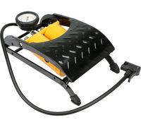 Inflador de pie vorel 82015, ideal para inflar neumáticos y balones,