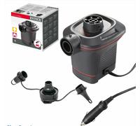 Inflador Eléctrico 12V Bomba Inflar Y Desinflar Flotadores Colchones Pelotas