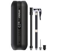 CYCPLUS 2600mAh*3 Compresor de Aire Inalámbrico, Inflador de Neumáticos de 150 PSI, Cargador DC/AC, Compresor de Aire de 12V para Automóvil, Motocicleta y Bicicleta