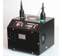 Inflador eléctrico de globos, bomba de aire de doble boquilla de 1400 W con temporizador digital, contador y función de memoria, modos automáticos y manuales para un inflado rápido