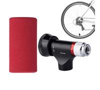Inflador portátil de neumáticos de bicicleta, bomba de aire pequeña de 5,5 x 3,5 x 2,5 cm, esponja de aluminio, accesorios de ciclismo, accesorio de inflado para montar al aire libre, equipo de