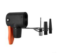 Infladora Bicicleta ABS Negro Infladora Bicicleta ABS Negro | para válvulas, plástico ABS negro, ligero 31g, uso para fácil, ahorro de tiempo(1PCS)