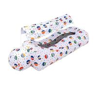 Inflatable Air Lounger with Sun Shade - No Pump Camping Air Sofa for Outdoor Relaxation | Lightweight Nylon Blow Up Couch, Portable Wind Inflated Seating Beach Camping Hiking Picnic Backyard Travel