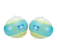 Inflatable Arm Float Ring, Thickened Pool Sleeve, 3.15 Inches Folding Swim Trainer, Sturdy Water Safety Aid, Lightweight Portable Design, Perfect for Kids Children Girls Boys Swimming Practice