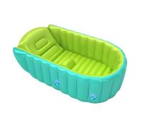 Inflatable Bathtub Baby, Portable Blow-Up Tub, Anti-Slip Design, Hip Support Cushion, Sturdy Spine Protection Feature, ideal for 0-5 Years old Kids, 32,28 x 21,65 x 11,81 pulgadas