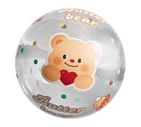 Inflatable Beach Ball - 23.6 Inches Transparent Pool Toy, Giant Blow Up Water Game | Summer Party Fun Ball For Kids, Adults, Family, Backyard, Park, Swimming Play, Outdoor Gathering, Travel Activities