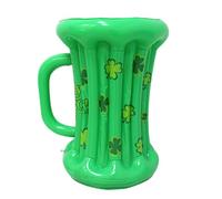 Inflatable Beer Cooler, Floating Portable Beverage Drink Container, PVC Inflatable Holder, Large Party Decorations for Pool, Beach and Birthday, Outdoor Event Use, Multicolor