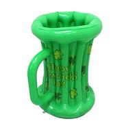 Inflatable Beer Cooler - PVC Floating Beverage Containers Hawaiian Party Decorations | Ice Bucket Drink Cooler Holder Containers for Outdoor, Picnic & Drinks