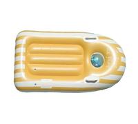 Inflatable Body Board, Floating Swim Trainer, Water Rider, Durable Side Handles, Heat Resistant, Lightweight Beoyant Build, Summer Pool Beach Lake Sea Activity Float, 119 x 58 cm