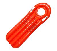Inflatable Body Boards, Portable Float Hammock, 43,31 x 15,35 x 3,54 pulgadas Kids Floating Raft, Red Surf Couch Design, Secure Built in Handles, Perfect for Swimming Pool Beach Lake Summer Water Fun