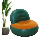 Inflatable Camping Lounge, Chair with Air Pump, Portable Blow-Up Couch, (90x90x72), Lightweight Folding Lazy Sofa, Perfect For Indoor & Outdoor Use, Travel, Beach & Backyard