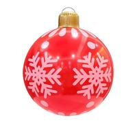 Inflatable Christmas Ball - 25,98 x 18,9 pulgadas PVC Holiday Balls Large Waterproof Decor for Party Design with Easy Inflation, Christmas Ornament for Home Garden Tree Lawn Patio Park