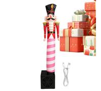 Inflatable Christmas Dancer 45cm Tabletop Air Blow Tube For Party Decor | Plug-and-play Inflatable Figure With Lively Wiggling Motion And Festive Design. Great For Desks, Office, And Holiday Fun.