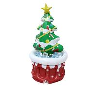 Inflatable Cooler | Christmas Tree Shape Ice Bucket - Holiday Ice Bucket | for Beer Soda Wine Bar Restaurant BBQ Picnic Club Garden Yard Lawn Festival Attendees Family Gatherings