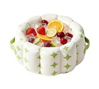 Inflatable Cooler Tub - Foldable PVC Ice Bucket, Portable Beverage Holder