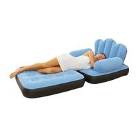 Inflatable Couch - 5-in-1 Faltbarer Luftsessel Mit Armlehne | Vielseitiger Lazy Lounge Chair Für Innen- Und Außenbereich, Komfortables Aufblasbares Sofa Für Wohnzimmer, Balkonterrasse, Garten, Picknic