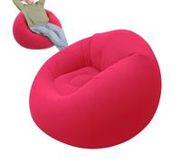 Inflatable Couch, Folding Camping Sofa, Air Mattress Lounger, Quick Inflation Design, Fabric, Compact Storage, for Game Room, Indoor Patio, RV, Glamping, Poolside, Tanning, Travel, Picnic