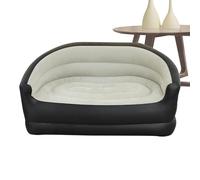 Inflatable Couch For Camping | With Armrest Heavy Duty Folding Bed - Blow Up Couch Inflatable Sofa Bed, Ínflatable Çouch For Home Outdoor Camping Travel Beach Lawn Garden Yard Adults Kids Family