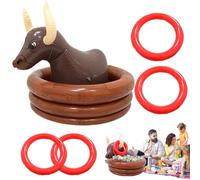 Inflatable Drink Cooler - PVC, 29.9 Inches, Inflatable Serving Bar, Inflatables Cooler | Cow Shaped Beverage Float, Party Drink Holder Tray, Pool Inflatables Bar Station, Summer Party Use