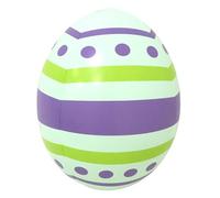 Inflatable Easter Eggs, Festive Holiday Decoration, 10,63 x 13,78 in Creative Blow Up Design, Colorful Authentic Material, Garden Home Ornament For Workplace, Use, Reutilizable