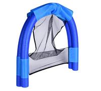 Inflatable Floating Lounge Seat, Backrest Water Recliner, Portable Aquatic Relaxer Cushion, Lightweight Drift Leisure Raft, Authentic Vinyl Buoyancy Design, Beach Rafting Leisure Use