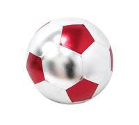 Inflatable Football - 25cm Kid's Soccer Ball | Inflatable Beach Balls Simulation Soccer Balls | Leakproof Soft Game Accessaries, Interactive Blow Up Football For Indoor and Outdoor Use