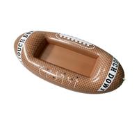 Inflatable Football Drink Cooler Tub - Floating PVC Beverage Holder For Ice, Drinks, Beer & Snacks, Football Party Serving Bar For Sports Events, Birthdays & Summer Picnics