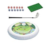 Inflatable Golf Pool Toy For Kids Floating - PVC 90x90x9cm 700g Water Sticky Ball Game - Summer Party Birthday Gift For Boys Girls Ages 3-12 - Family Gathering
