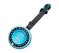 Inflatable Instruments - Banjo Party Accessories | Pvc Inflatable Music Props for Outdoor Birthday Celebration, Backyard, Playroom, Preschool Activities, Fun Party Favors for Kids, Adults