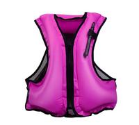 Inflatable Kayaking Vest for Adults Men Women, Portable Buoyancy Aid for Kayaking, Canoeing, Boating, Fishing, Sailing, Swimming, Snorkeling, Water Sports and Outdoor Safety Gear(Pink)
