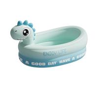 Inflatable Kiddie Pool, Puppy Bath Tub Setup, Blow Up Water Play Basin, 120 cm PVC Leak Resistant Build, Portable Summer Splash Zone, Boys Girls Backyard Camping Beach Daycare 36.61x19.69x21.06 inches