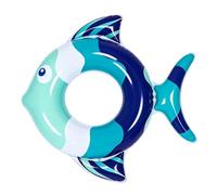 Inflatable Kids Pool Float - Fish Swimming Ring Floating Toy | Providing Delightful Floating Fun and A Soothing Relaxation Experience. Perfect For Sunny Pool Or Beach Days, Kids Can Comfortably Unwin