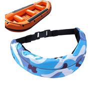 Inflatable Life Belt, Manual Inflating Belt Pack, Reutilizable Impermeable Safety Gear, Lightweight Floatation Device for Fishing Surfing Snorkeling Kayaking Boating Sailing Adventure