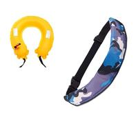 Inflatable Life Belt Pack - Compact Waist Floatation Aid | Lightweight Belt Pack Vest for Adults, Adjustable Water Safety Device for Rafting, Surfing, Canoeing, Snorkeling, Rowing, and Recreational