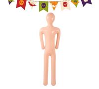 Inflatable Mannequin Decor - Full Body Creepy Prop, Halloween Display | Spooky Human Shape Inflatable Ornament Photo Prop Home Apartment Office Living Room Bedroom Study Yard Patio Seasonal Decorat